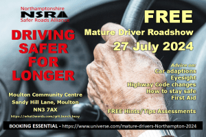 FREE Mature Drivers Roadshow is back! 27th July 2024