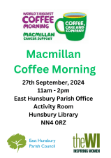 Macmillan Coffee Morning