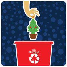 Waste and recycling collection arrangements for the festive season in West Northants